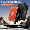 uSDX+ Plus V2 QRP HF Transceiver 8 Band 3-5W Output Built-in 4000mAh Battery Compact Design Aluminum Case CW Decoding Portable Radio