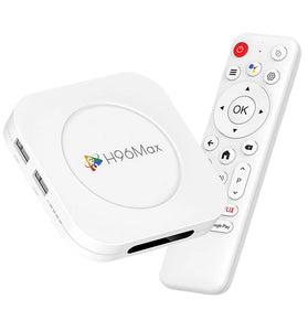 H96MAX M1 Plus 2+16G RK3528 TV Box Android 14 Quad-core 3D 8K Ultra HD Smart Streaming Media Player WiFi 6 Bluetooth 5.4 Voice Assistant Set Top Box