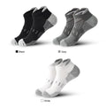 6 Pairs Mens Athletic Ankle Socks Running Cycling Sport Socks Moisture Wicking Cushion High Elastic Short Socks Comfy Breathable Casual Socks