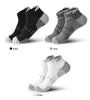 6 Pairs Mens Athletic Ankle Socks Running Cycling Sport Socks Moisture Wicking Cushion High Elastic Short Socks Comfy Breathable Casual Socks