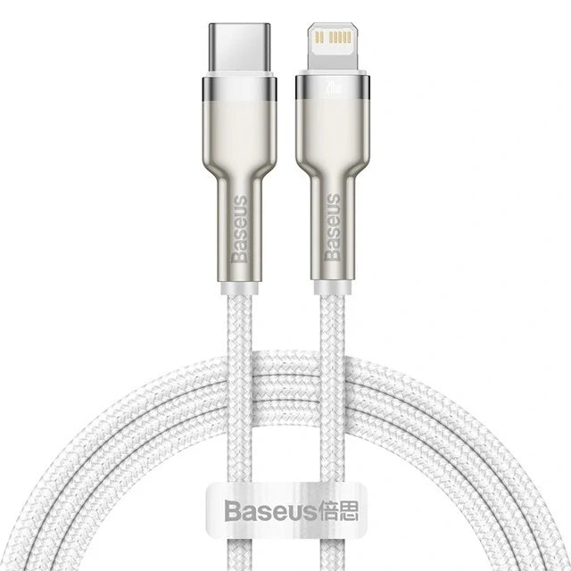 Baseus Cafule PD 20W Type-C To iP Cable Fast Charging Metal Data Cable For iPhone 11 12 13 14 14 Plus 14 Pro Max for iPad