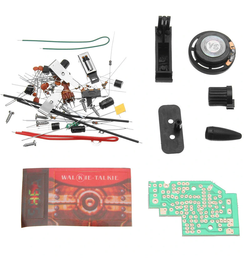 DIY Electronic Walkie-talkie Production Kit Starter Kits Welding Experiment Training Kit