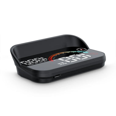 GEYIREN M22 Universal Car HUD Multifunctional Display Head-Up Display GPS Speedometer Compass USB Rechargeable