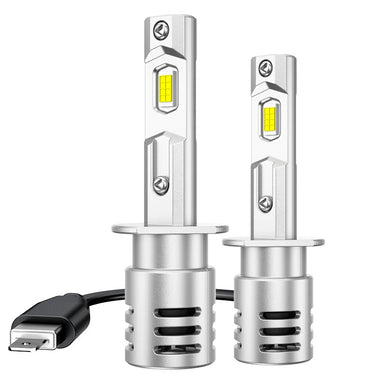 SEALIGHT X5 H1 2PCS Car LED Headlight Bulbs 6000LM LED Front Headlamps Hi Low Beam 6500K Super Bright Light 3570 LED Chips