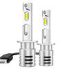 SEALIGHT X5 H1 2PCS Car LED Headlight Bulbs 6000LM LED Front Headlamps Hi Low Beam 6500K Super Bright Light 3570 LED Chips