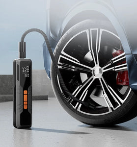 150Psi Portable Smart Electric Air Pump Power Bank Preset Tire Pressure 6000mAh Cordless Dual Digital Display Air Compressor
