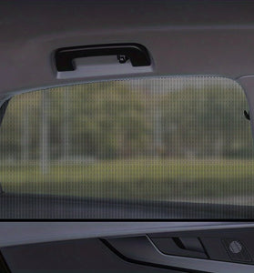 2PCS Car Sun Shade Side Window Curtain Visor Anti-Mosquito Mesh Cover UV Protector Car Curtain Sunshade Net