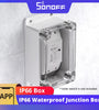 SONOFF IP66 Waterproof Junction Box Water-resistant Impact Shell Compatible with BASICR2/BASICR4/RFR2 Smart WiFi Switches