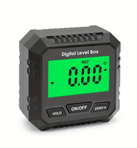 360 Digital Level Angle Gauge Mini Measuring Protractor Inclinometer with Electronic Magnetic Base Backlight Carpenter Tools