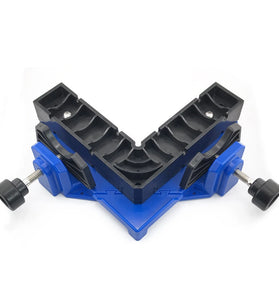 ABS Right Angle Woodworking Clamp Adjustable 90 Degree Corner Clamp Board Thickness 24-75mm for Photo Framing Cabinet Making Welding Furniture Assembly