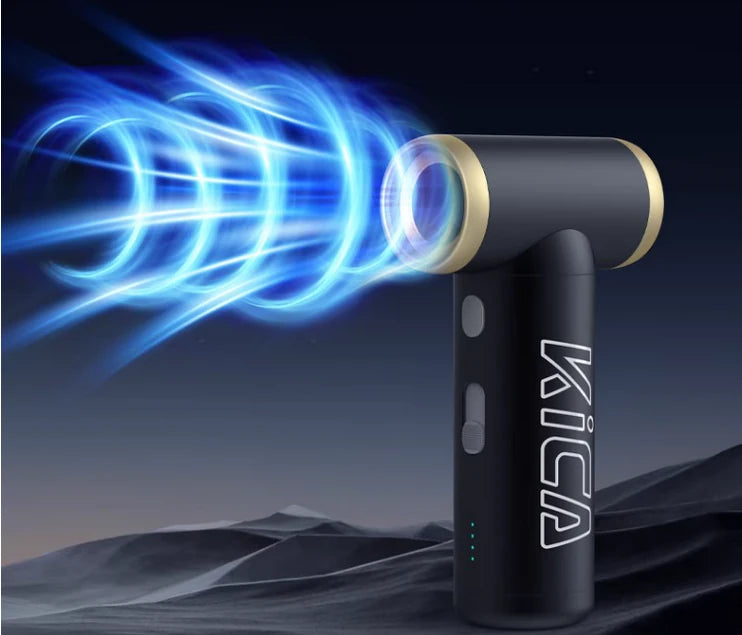 KICA JetFan 2S Turbo Fan Mini Small Fan Portable Outdoor Handheld Fan Photography product cleaning kit