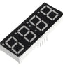 3Pcs C51 4 Bits Electronic Clock Electronic Production Suite DIY Kits