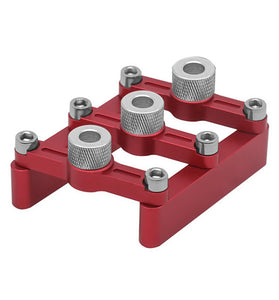 Self Centering Dowelling Jig Woodworking Joinery Hole Drill Guide Wood Dowel Hole Positioner Locator with 3-10mm Drill Sleeves