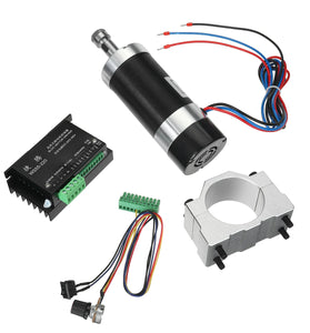 MACHIFIT ER11 48V DC 500W High-Speed Cooling Brushless Spindle Motor for Engraving PCB Drilling, Low Noise, High Torque
