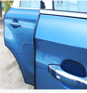 MATCC 4m Car Door Edge Protector Guards U Shape Anti-collosion Rubber Trim Seal Strip Black