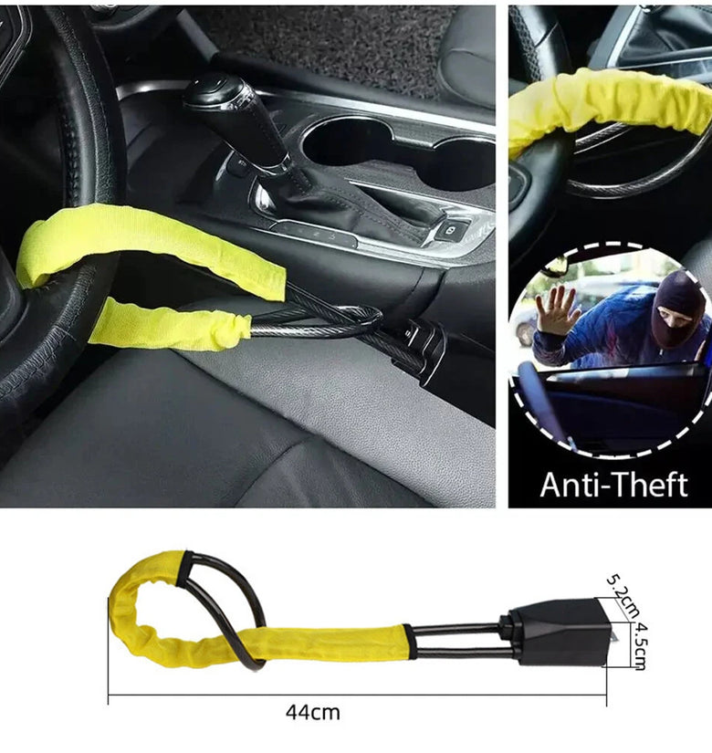 Car Steering Wheel Buckle Lock Anti-theft Safety Locks Universal Auto Seat Belt Buckle Lock