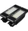 Pair LED License Plate Lights 6340.A3 For Peugeot 106 207 307 308 406 407 508 Citroen C3 C4 C5