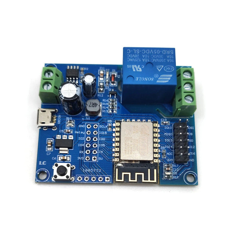 DC5-80V Power Supply ESP8266 WiFi Single Channel Relay Module ESP-12F Development Board