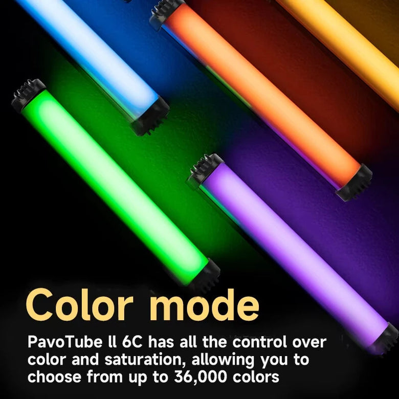 RGB Photographic Light 2700-7500K Magnet Photography Mini Handheld LED Light Stick Tube Stick Lamp For Video Vlog Fill Light