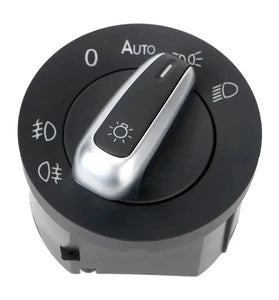 Car Headlight Switch Fog Light Knob For Golf Jetta MK5 MK6 GTI Passat B6 B7 CC Touran Tiguan 5ND941431A 5ND941431B