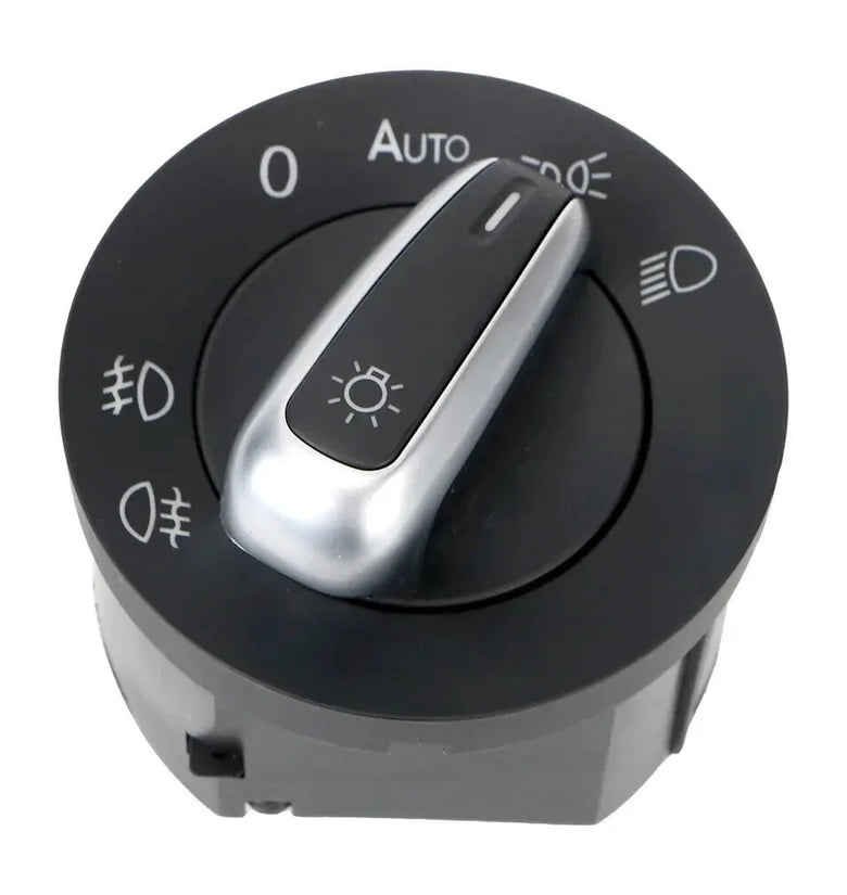 Car Headlight Switch Fog Light Knob For Golf Jetta MK5 MK6 GTI Passat B6 B7 CC Touran Tiguan 5ND941431A 5ND941431B