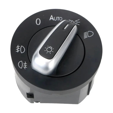 Car Headlight Switch Fog Light Knob For Golf Jetta MK5 MK6 GTI Passat B6 B7 CC Touran Tiguan 5ND941431A 5ND941431B
