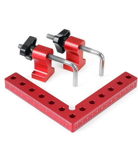 Veiko Woodworking Precision Clamping Square L-Shaped Auxiliary Fixture Splicing Board Positioning Panel Fixed Clip Carpenter Square Ruler Woodworking Tool