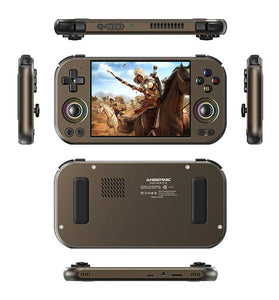 ANBERNIC RG477M 128G 4.7-inch 120Hz LTPS In-cell Display Handheld Gaming Console Dimensity 8300 Processor 3D Hall Joystick Android 14 bluetooth 5.3 & WIFI 6 Video Player Console AI Assistant Six-Axis Function Built-in 4000+ Games
