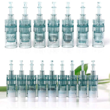 Dr. Pen 20 Pack Ultima M8 Microneedling Pen Replacement Cartridges 11/16/24/36/42/Nano-R Pins Sterile Skincare 0.25mm Needles Professional Home Use Skin Rejuvenation Tool