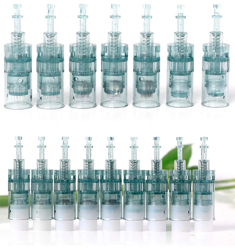 Dr. Pen 20 Pack Ultima M8 Microneedling Pen Replacement Cartridges 11/16/24/36/42/Nano-R Pins Sterile Skincare 0.25mm Needles Professional Home Use Skin Rejuvenation Tool