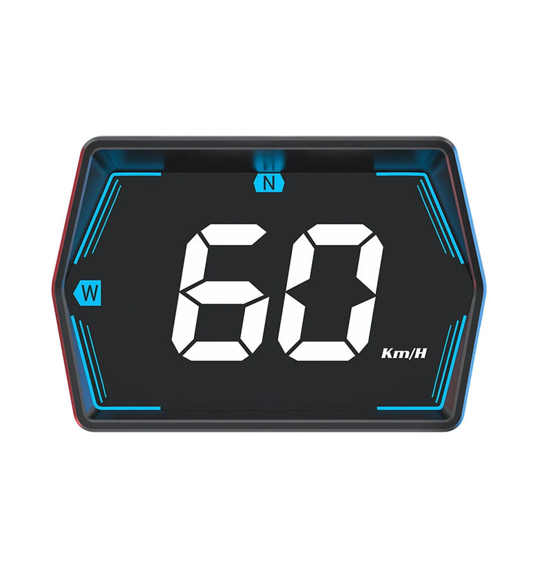 G20 Car Universal Hud Head-Up Display Beidou GPS Vehicle Speedometer High-Definition Head-Up Instrument Gongying speed unit switch