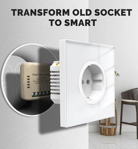 MoesHouse Tuya WiFi Intelligent Switch Module Mini Home Switch APP Timer Voice Control Work with Alexa Google Assistant