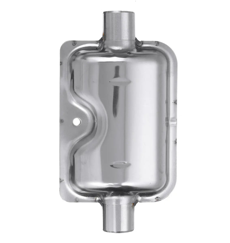 60cm Stainless Steel Exhaust Pipe 24mm Silencer Muffler For Car Parking Air Diesel Heater