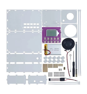 FM/AM/SW Frequency Modulation and Amplitude Digital Clock Radio Receiver Unassembled DIY Electronics Kit