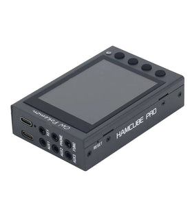 HAMCUBE PRO HAM CW Trainer Morse Code Trainer 2.8 Inch Screen 16M Chinese And English Decoding Type-C 10h Battery Portable Metal Shell OTG PC Phone Control
