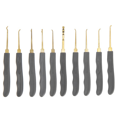 26PCS Lock Picks Training Tool Transparent Practice Padlock Set Locksmith Tool