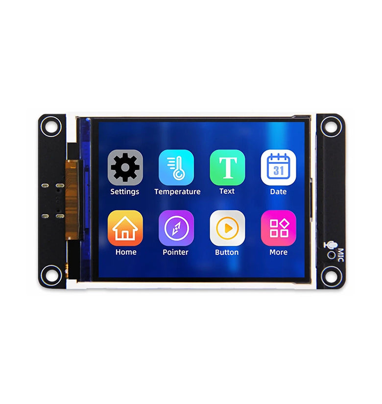 ESP32 S3 2.8 Inch TFT Touch Screen Development Board Dual Core 240MHz WiFi Bluetooth AI Voice Control IPS Display 240x320 Pixel