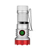 F473 7*XPG LED Powerful Mini Keychain Flashlight 1 Modes EDC Torch Aluminum Alloy 1Colorful Lighting Camping Magnet Clip Work Light