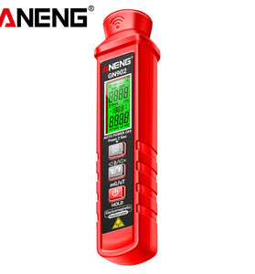 ANENG GN902 Electromagnetic Radiation Tester 3-in-1 Electric Field Magnetic Field Temperature Detection 5Hz-3500MHz Safety Alarm LCD Display Radiation Monitoring