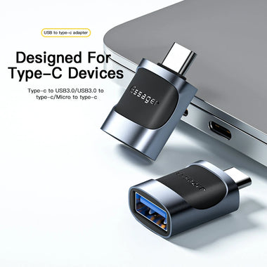 ESSAGER USB to Type-C/Type-C to USB/Type-C to Micro Adapter Converter Compatible with Most Tablets for iPad Pro for Samsung Galaxy Tab S5e