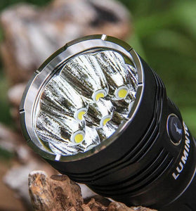 LUMINTOP GT4695 Pro 20000 Lumens High Powered LED Flashlight with Large Capacity 32000Mah 46950 Battery Power Bank, 520M Strong Light LED Torch Outdoor Powerful Search Light