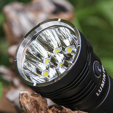 LUMINTOP GT4695 Pro 20000 Lumens High Powered LED Flashlight with Large Capacity 32000Mah 46950 Battery Power Bank, 520M Strong Light LED Torch Outdoor Powerful Search Light