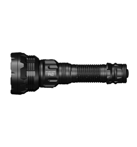 Nitecore P40 Long-Range LEP Flashlight 2000 Lumens 3171 Yards Beam Distance USB-C Rechargeable Spotlight & Floodlight Waterproof Tactical Flashlight for Search & Rescue, Outdoor, Camping