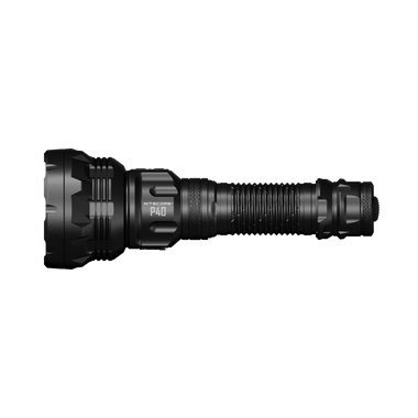 Nitecore P40 Long-Range LEP Flashlight 2000 Lumens 3171 Yards Beam Distance USB-C Rechargeable Spotlight & Floodlight Waterproof Tactical Flashlight for Search & Rescue, Outdoor, Camping