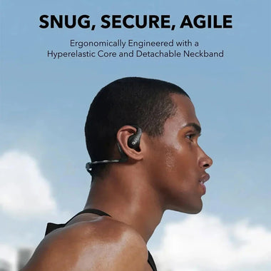 Soundcore AeroFit Pro Earbuds 2 in 1 Detachable Headset Wireless bluetooth Earphone 16.2mm Drivers LDAC Spatial Audio 4-Mic AI Call Noise Cancelling 46H Playback Air Turbo Sports Earhooks Headphones