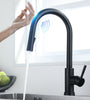 AGSIVO Smart Touch Kitchen Sink Faucet with Pull Down Sprayer Motion Sensor Cold and Hot Mixed Tap SUS 304 Stainless Steel Brushed Nickle