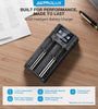 Astrolux VC02 Intelligent 2-Slot LCD Battery Charger Type-C 2A Quick Charge Mix-charging of 1.2V Ni-MH/Ni-CD AA/ AAA/ AAAA 3.6V/ 3.7V Li-ion/ IMR/ INR/ ICR 14500/ 18650/ 21700/26650 Battery For Cells Flashlight RC Toys Home Tools