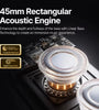 Sanag M15 bluetooth Speaker Portable Speaker Dual 45mm Drivers Rectangular Acoustic Engine External Bass Diaphragm 10H Playback FM Radio Hands-free Call Outdoors Wireless Speakers