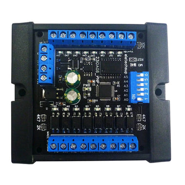 23IOA08 8CH Multifunctional RS485 Remote IO Module PLC DI-DO Expansion Board DIN Guide Rail