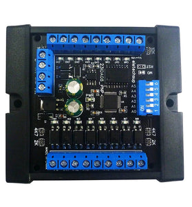 23IOA08 8CH Multifunctional RS485 Remote IO Module PLC DI-DO Expansion Board DIN Guide Rail